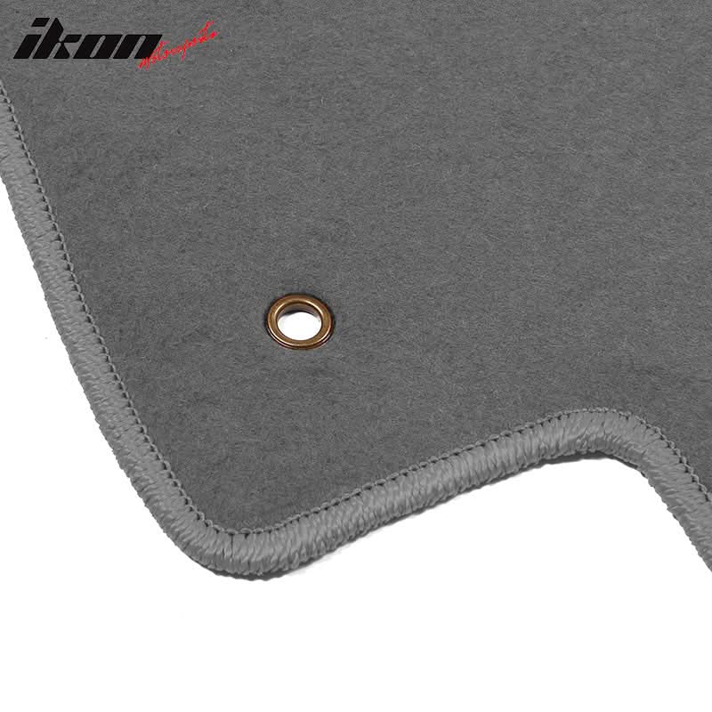 2005-2013 Chevy Corvette C6 Car Floor Mats Carpet 2PC Nylon - Image 10