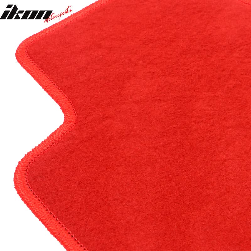 2005-2013 Chevy Corvette C6 Car Floor Mats Carpet 2PC Nylon - Image 16