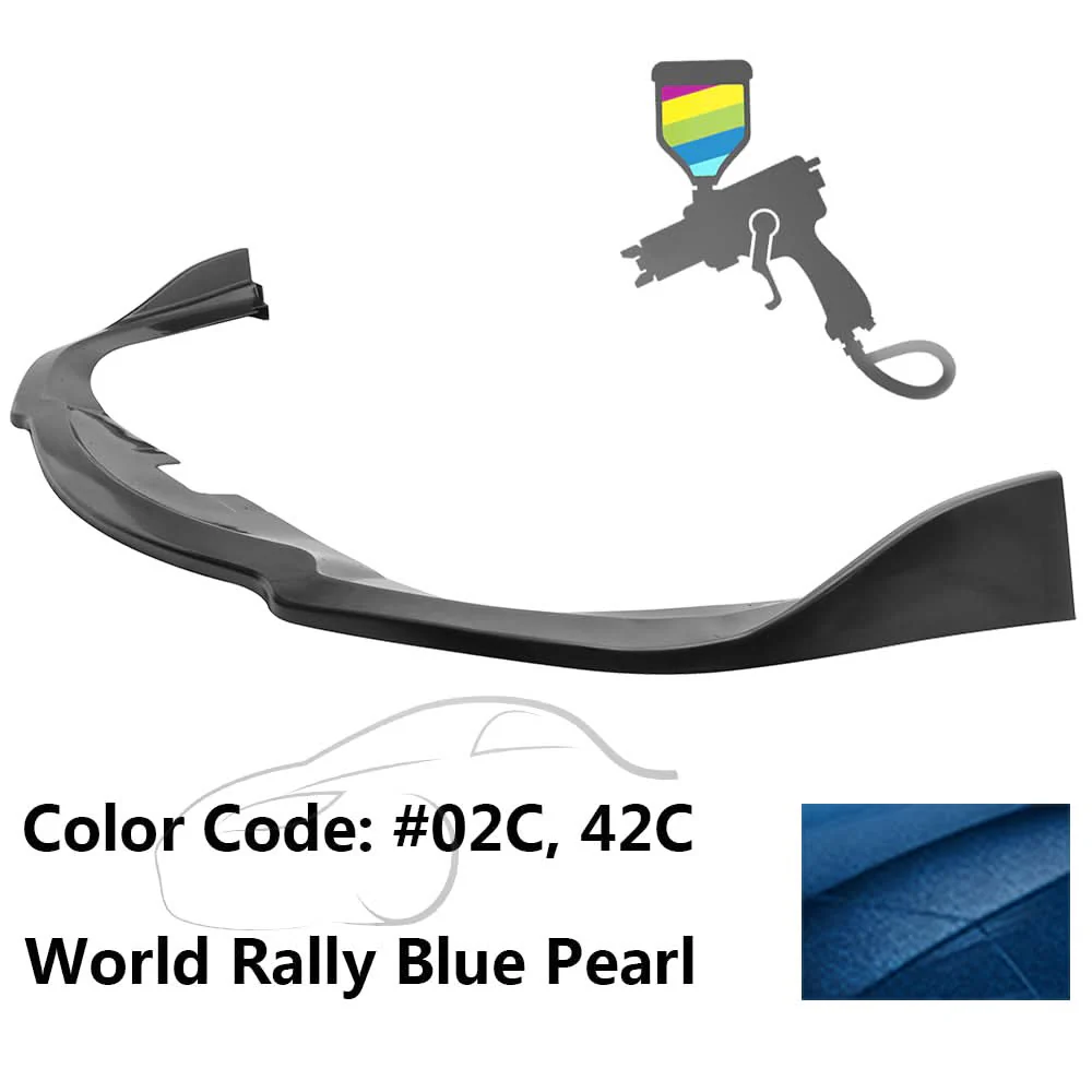2006-2007 Subaru Impreza WRX Front Lip CS2 Style Car Spoiler Lip PP - Image 3
