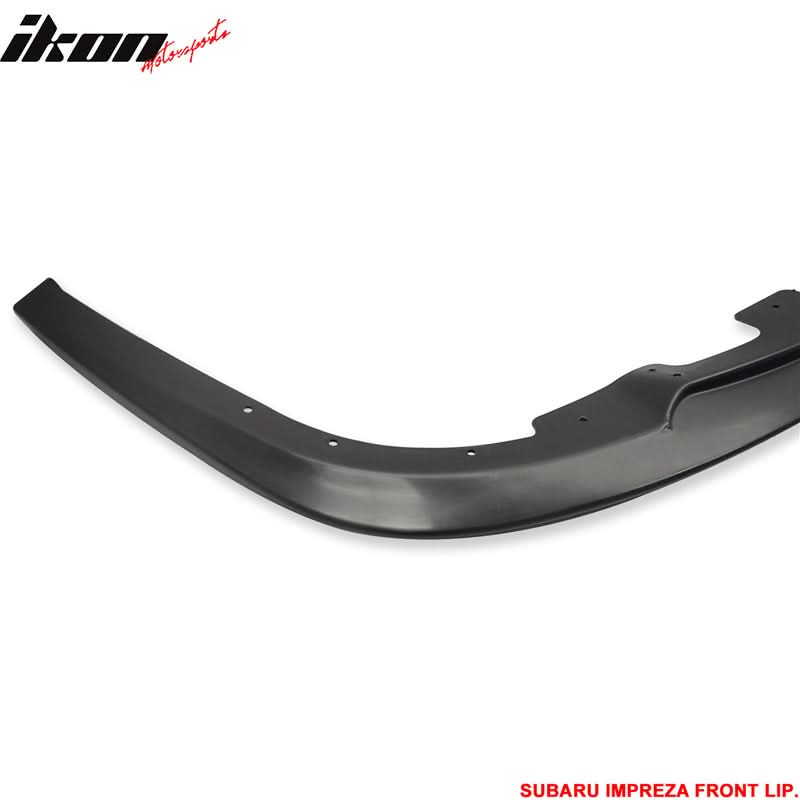 2006-2007 Subaru Impreza WRX STI S204 Unpainted Front Lip Splitter PP - Image 5