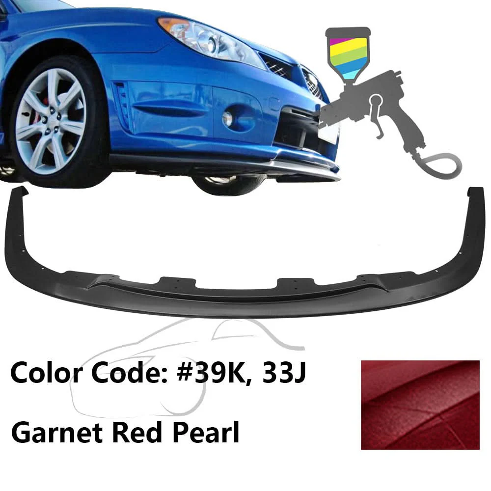 2006-2007 Subaru Impreza WRX STI Style Front Bumper Lip Chin PP - Image 23