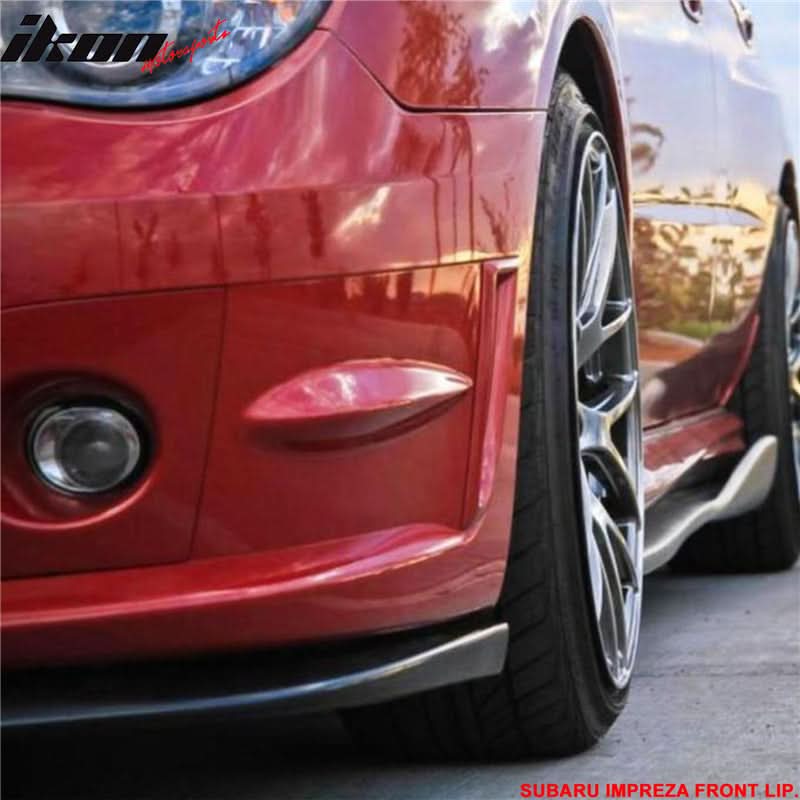 2006-2007 Subaru Impreza WRX STI Style Front Bumper Lip Chin PP - Image 8