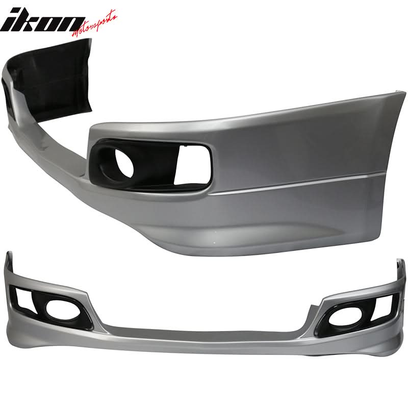 2006-2008 Acura TSX OE Style Painted Front Bumper Lip PU - Image 41