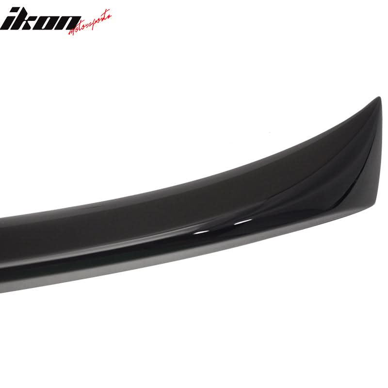 2006-2008 BMW E90 OE Style #668 Black Trunk Spoiler+Front Splitter ABS - Image 5