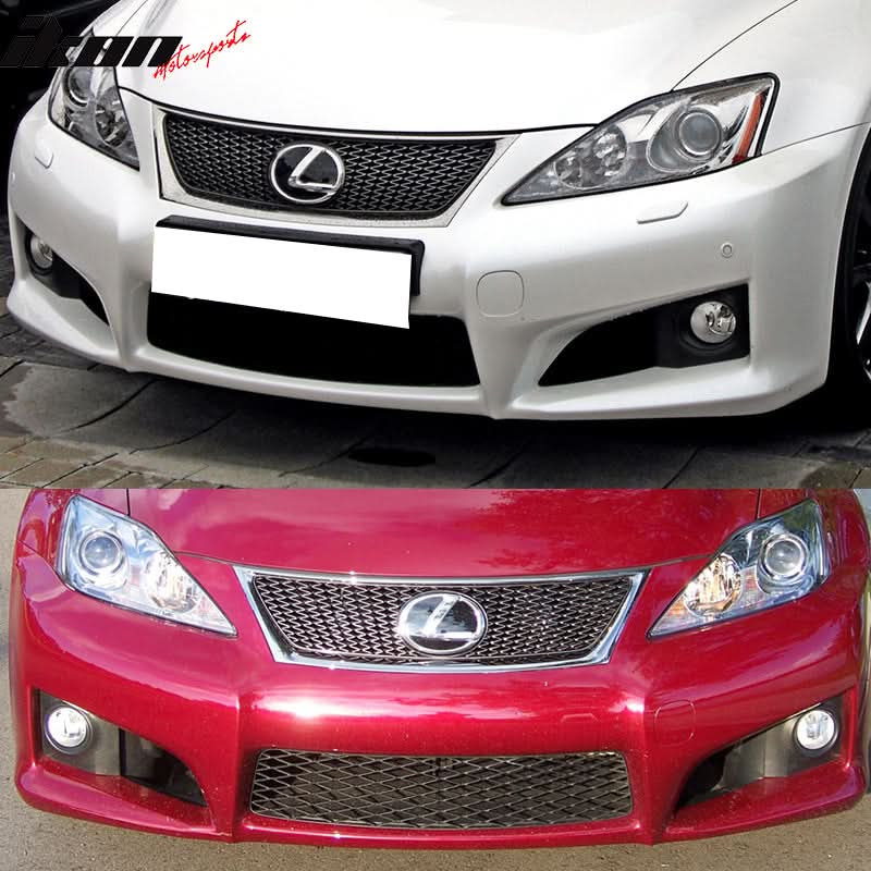 2006-2009 Lexus IS250 IS350 PP Front Bumper Cover Conversion With PDC - Image 2