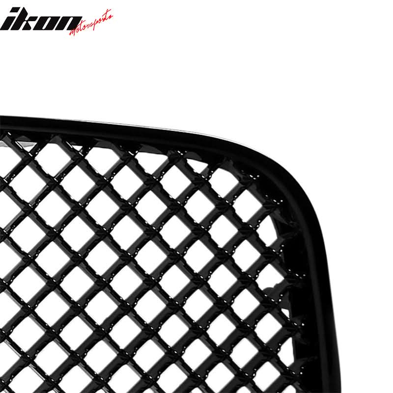 2006-2010 Dodge Charger Black Mesh Front Bumper Hood Grille Grill ABS - Image 6