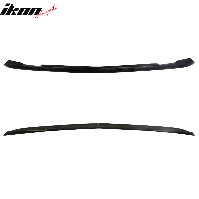 2006-2010 Dodge Charger OEM Style Matte Carbon Fiber Front Bumper Lip - Image 4