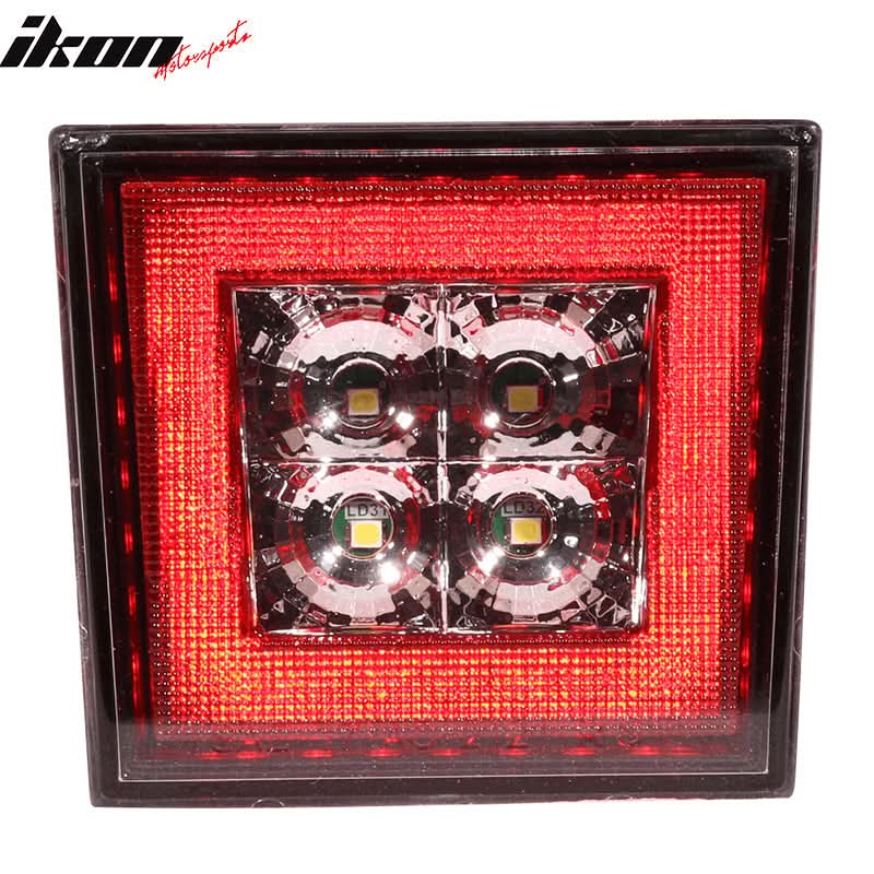 2006-2011 Civic Mugen Twin Outlet Clear 3rd Brake Light Rear Diffuser - Image 6