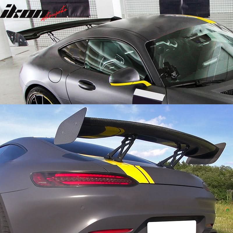 2006-2011 Honda Civic 57" Wide JDM Racing Trunk Spoiler Carbon Fiber - Image 4