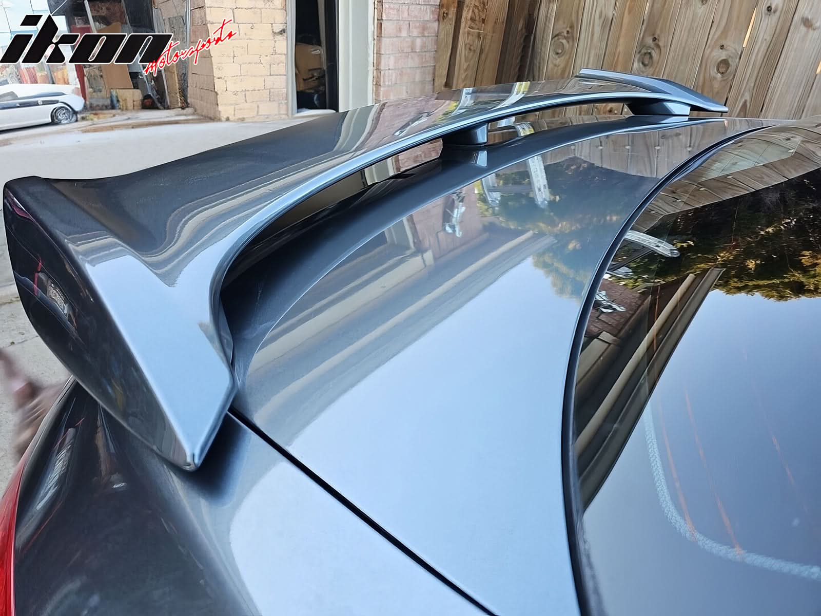 2006-2011 Honda Civic Coupe Trunk Spoiler w/ 3rd Brake LED Light ABS - Image 9