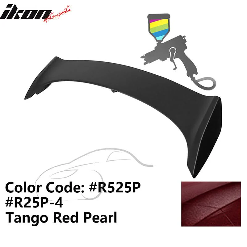2006-2011 Honda Civic Painted Trunk Spoiler 3rd Brake LED Light ABS - Image 19