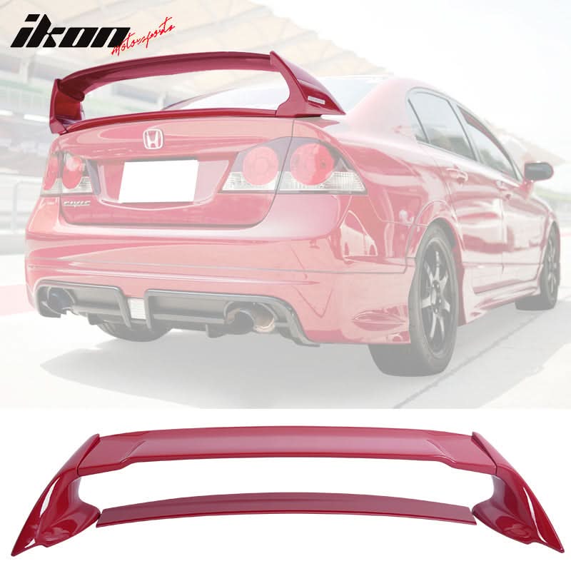2006-2011 Honda Civic Rear Spoiler Wing Mugen Style ABS - Image 30