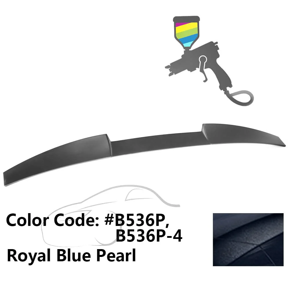 2006-2011 Honda Civic Sedan V Style Roof Spoiler ABS - Image 11