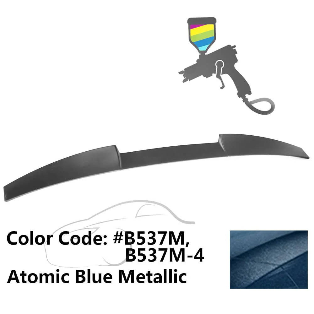 2006-2011 Honda Civic Sedan V Style Roof Spoiler ABS - Image 12
