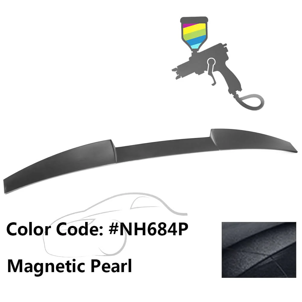 2006-2011 Honda Civic Sedan V Style Roof Spoiler ABS - Image 16