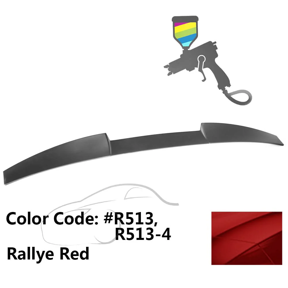 2006-2011 Honda Civic Sedan V Style Roof Spoiler ABS - Image 26
