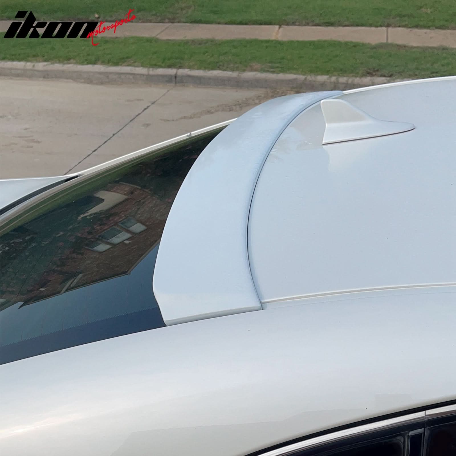 2006-2013 Lexus 2nd Gen IS250 Sedan Unpainted Gray Roof Spoiler ABS - Image 3
