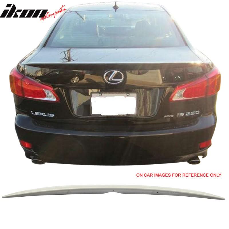 2006-2013 Lexus IS250 IS350 ISF Sedan Saloon Trunk Spoiler Wing ABS - Image 8