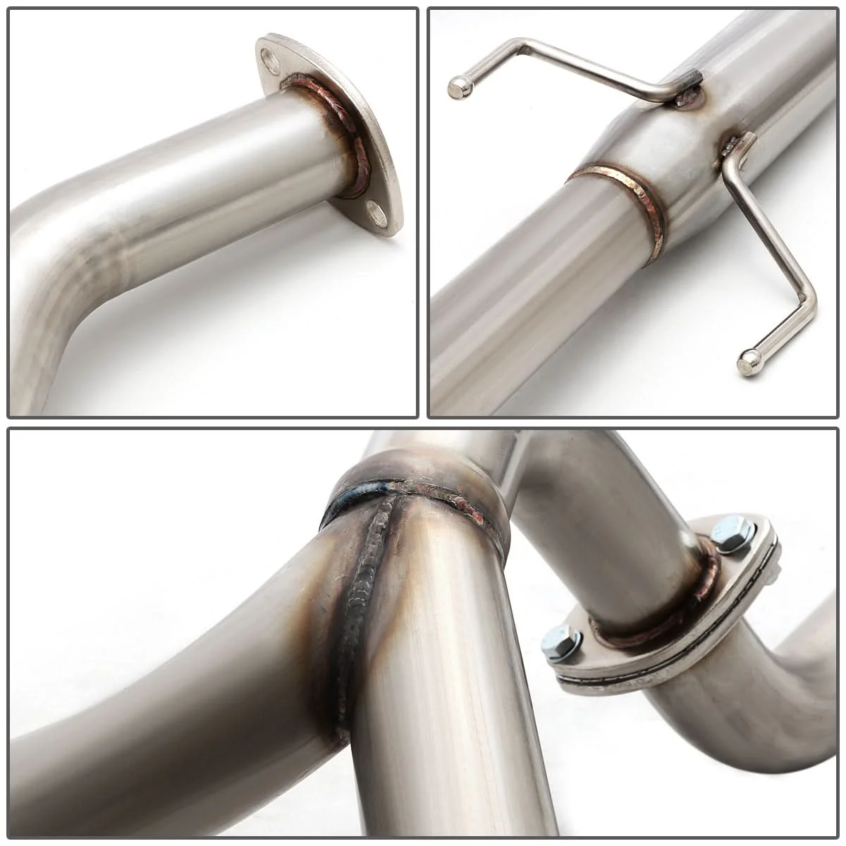 2007-2008 Hyundai Tiburon GT/GTP/SE Catback Exhaust Stainless Steel - Image 6