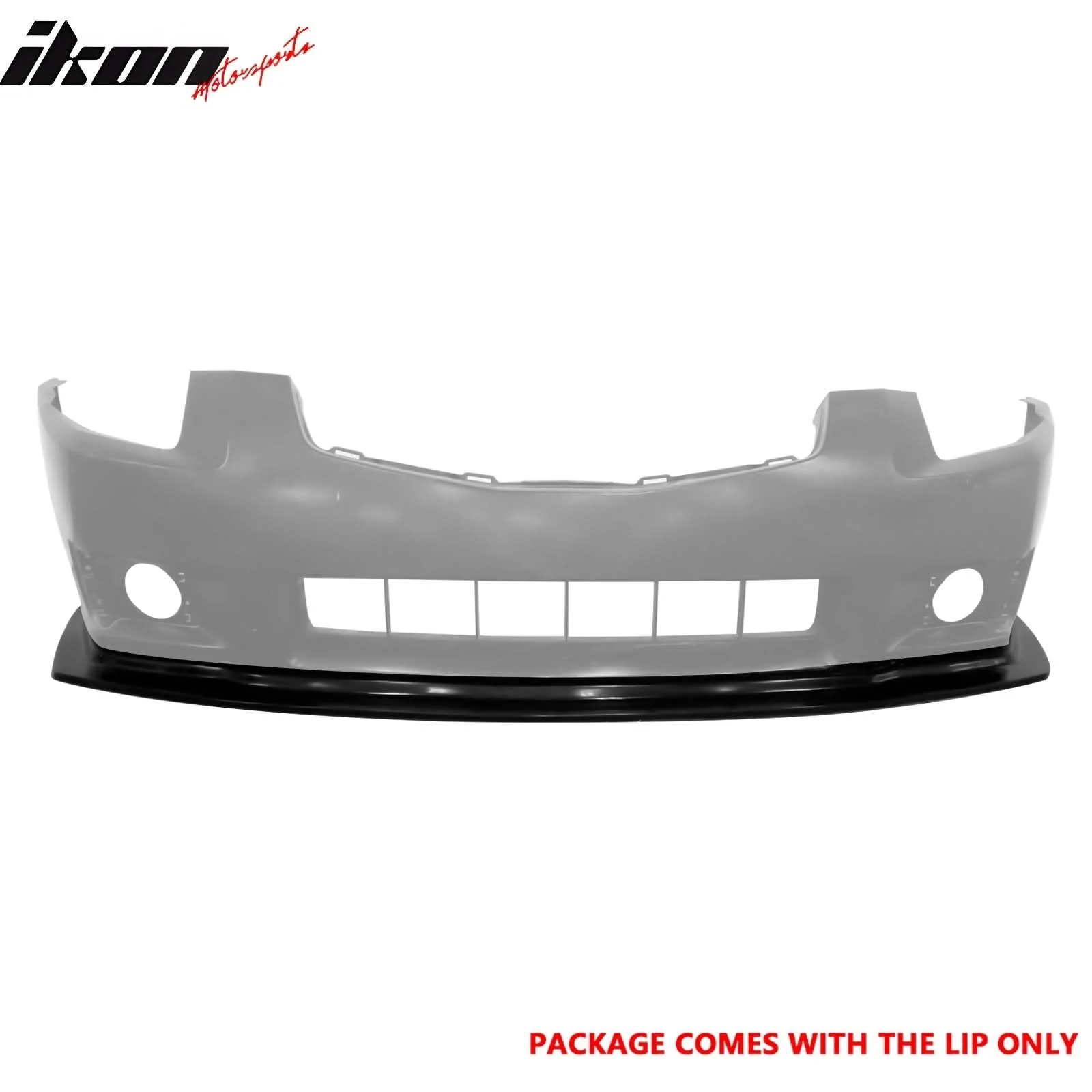 2007-2008 Nissan Maxima Unpainted Front Bumper Lip Spoiler MDA Style - Image 2