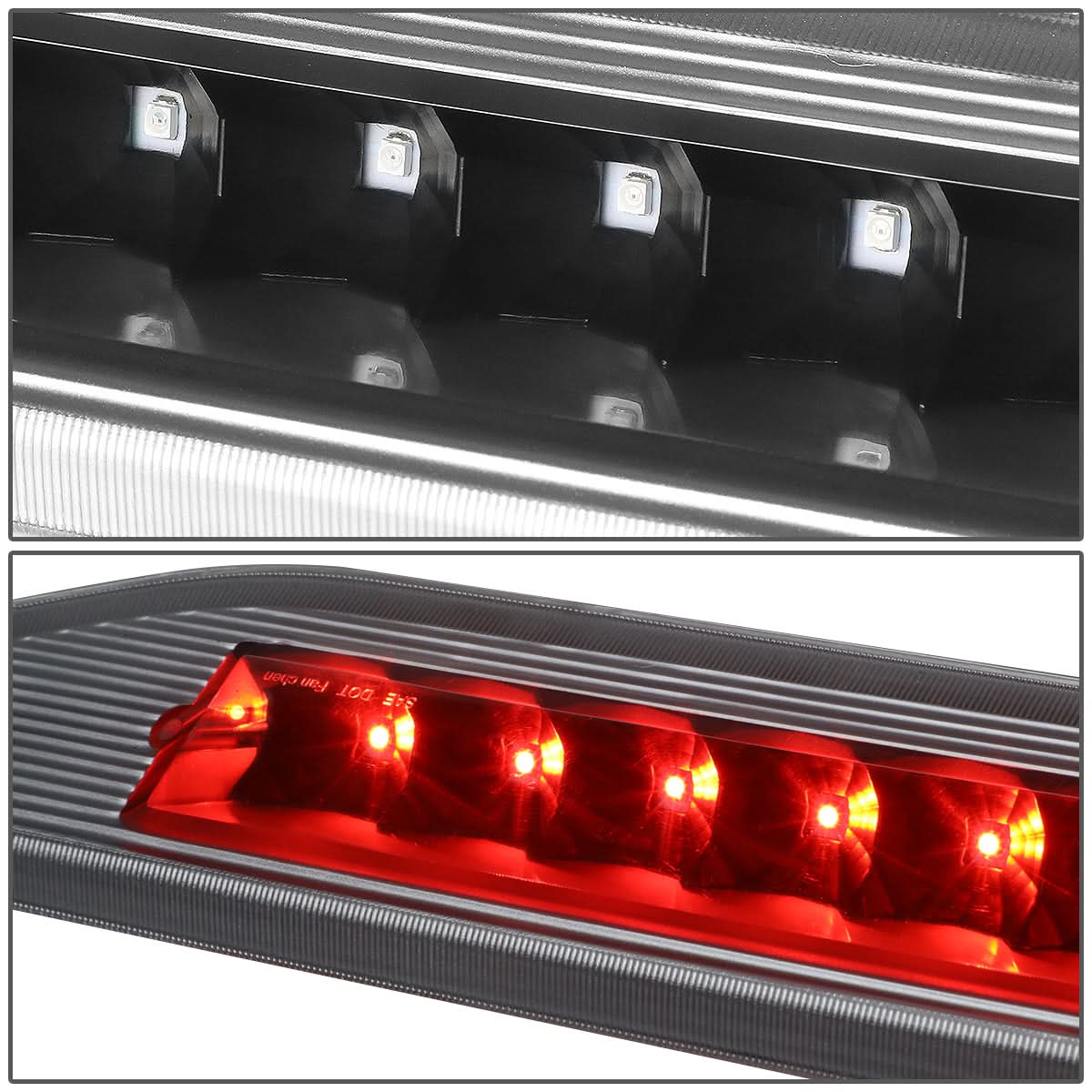 2007-2009 Ford Freestyle / Taurus X LED 3rd Brake Light - Black - Image 3