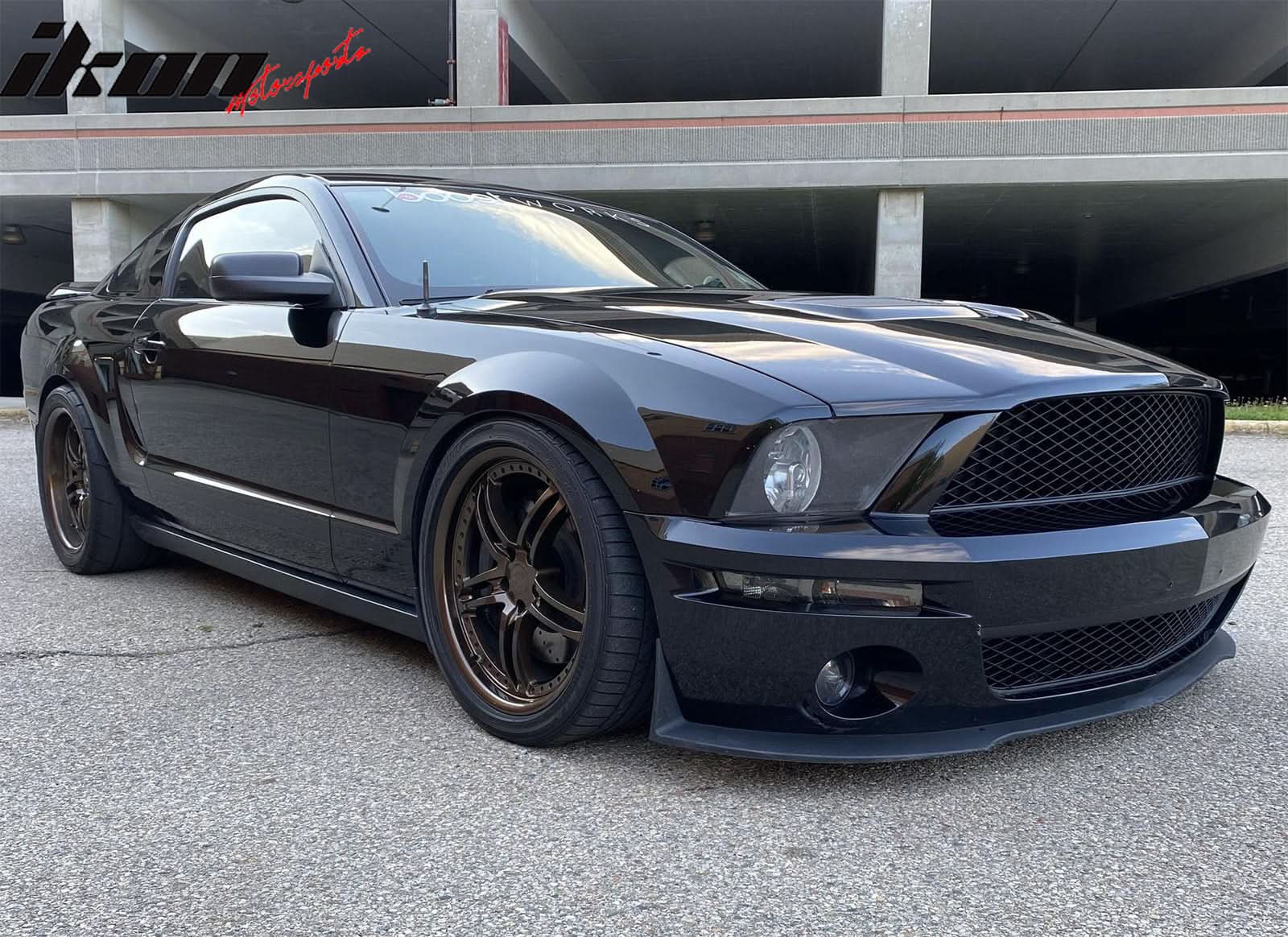 2007-2009 Ford Mustang GT500 OE Style Fender Liners Splash Shield Pair - Image 2