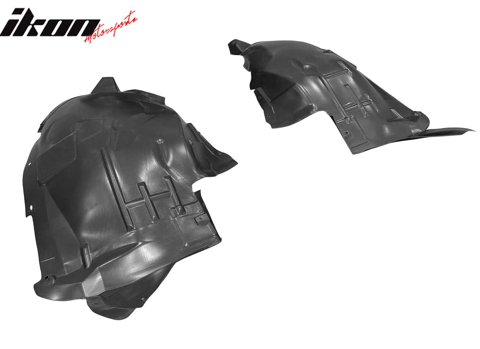 2007-2009 Ford Mustang GT500 OE Style Fender Liners Splash Shield Pair - Image 4