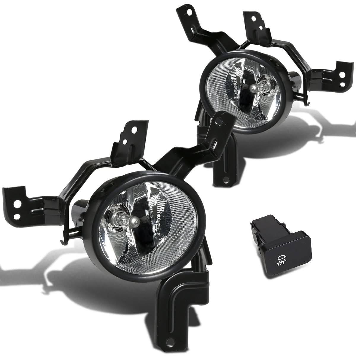 2007-2009 Honda CRV Fog Lights w/ Switch & H11 Bulb Clear - Image 2
