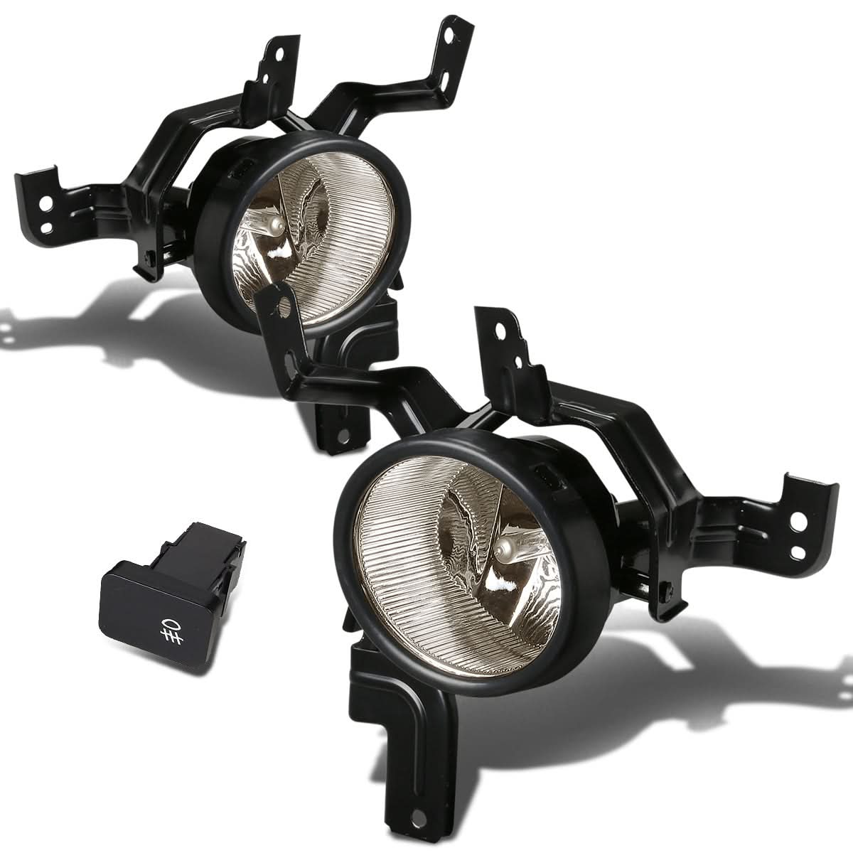 2007-2009 Honda CRV Fog Lights with Switch - Smoke - Image 3