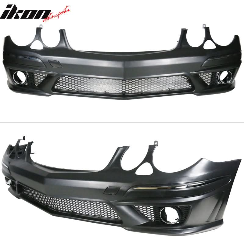 2007-2009 Mercedes-Benz W211 E Class Front Bumper with Grille LED DRL - Image 6