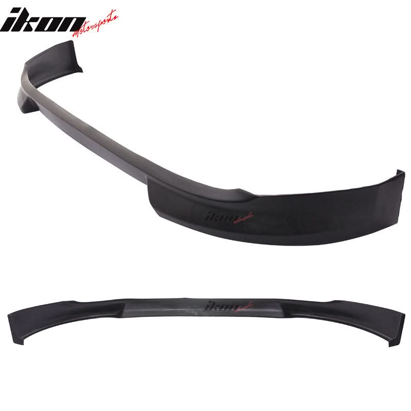 2007-2009 Nissan Altima N Style Unpainted Black Front Bumper Lip PU - Image 2