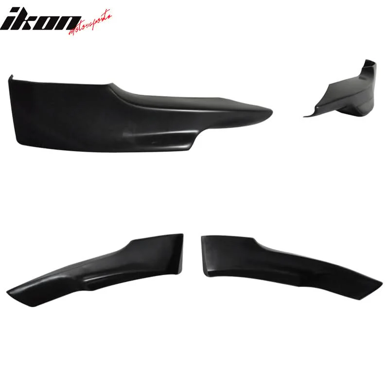 2007-2010 BMW E92 E93 3 Series MT M-Sport PU Front Lip Splitter - Image 3