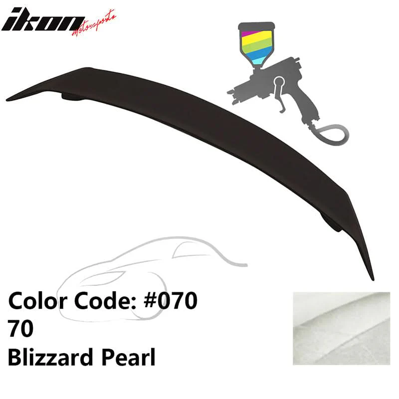 2007-2011 Toyota Camry JDM Style LED Rear Trunk Lip Wing Spoiler ABS - Image 5