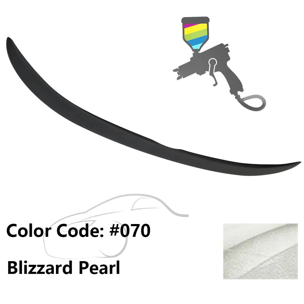 2007-2011 Toyota Camry Painted Rear Trunk Lip Wing Spoiler ABS - Image 11