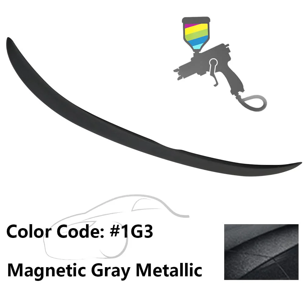 2007-2011 Toyota Camry Painted Rear Trunk Lip Wing Spoiler ABS - Image 17
