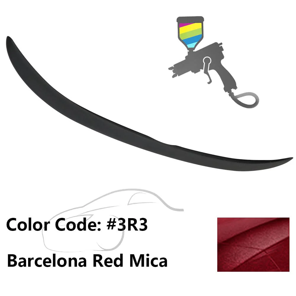 2007-2011 Toyota Camry Painted Rear Trunk Lip Wing Spoiler ABS - Image 19