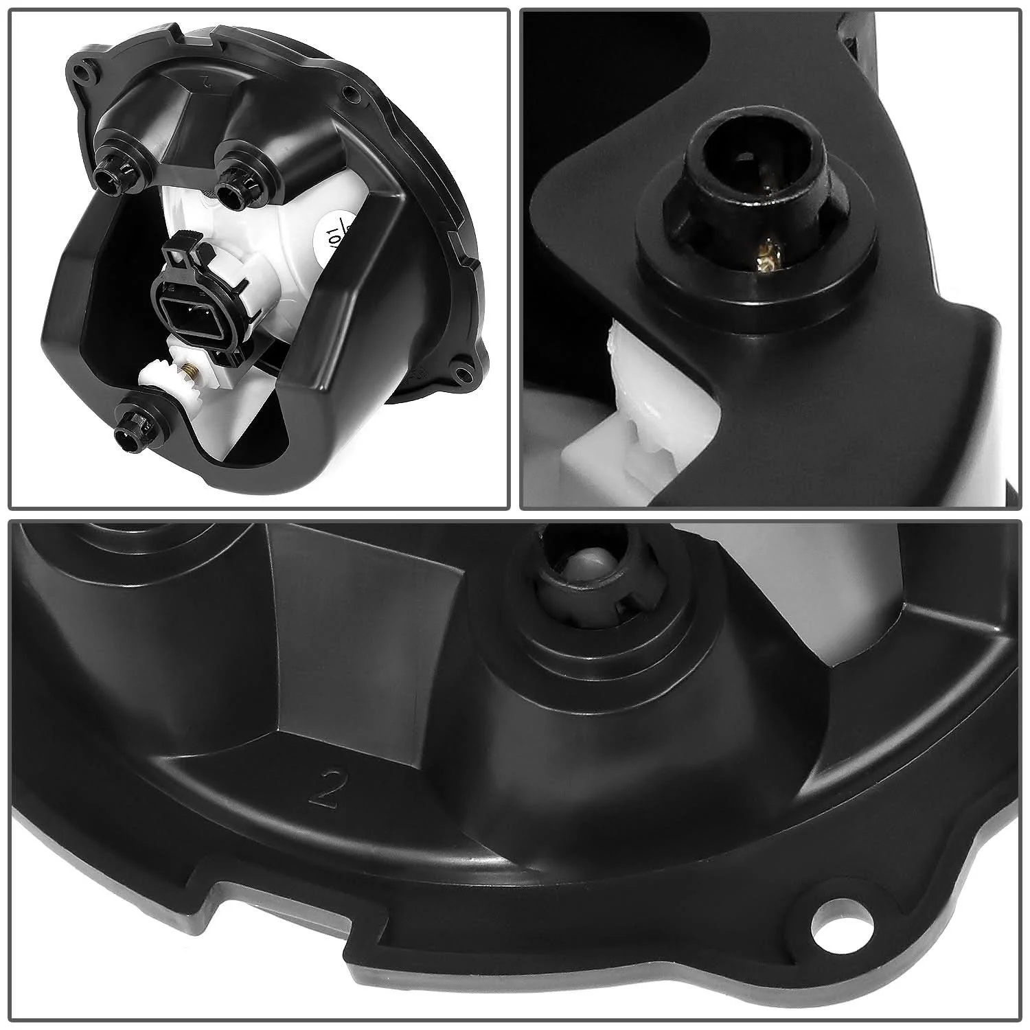 2007-2012 Ford Escape Fog Lights with Switch - Chrome/Clear - Image 5