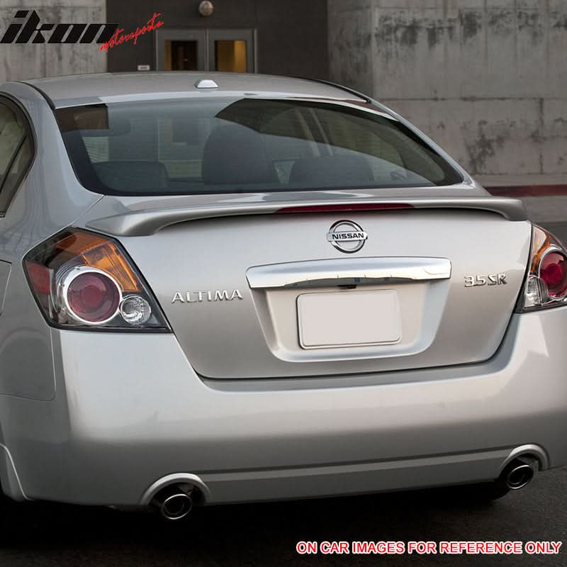 2007-2012 Nissan Altima Sedan Factory Style Painted Trunk Spoiler ABS - Image 2