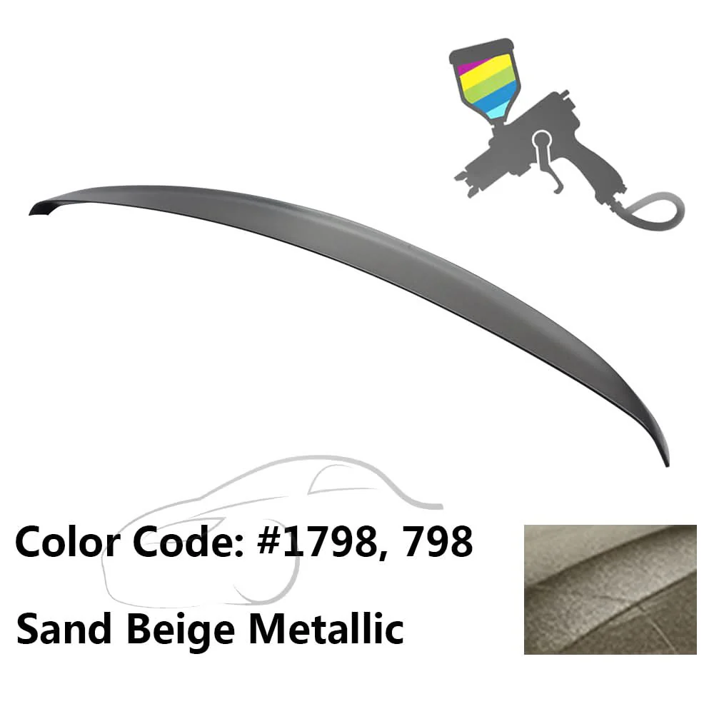 2007-2013 Benz S-Class W221 4Door AMG Style Rear Trunk Spoiler ABS - Image 42