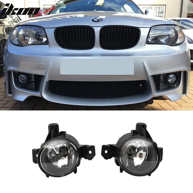 2007-2013 BMW 1 Series E82 1M No PDC Front Bumper w Fog Lights PP - Image 3