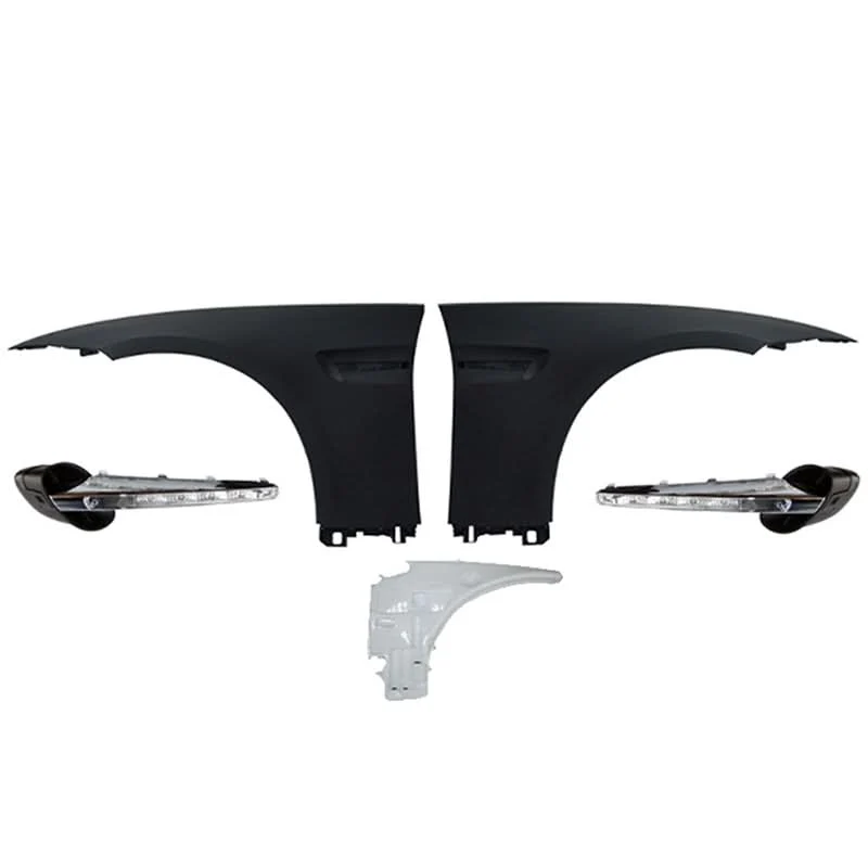 2007-2013 BMW E92 Complete M3 Front Fender Side Vent w/ Signal - Image 3