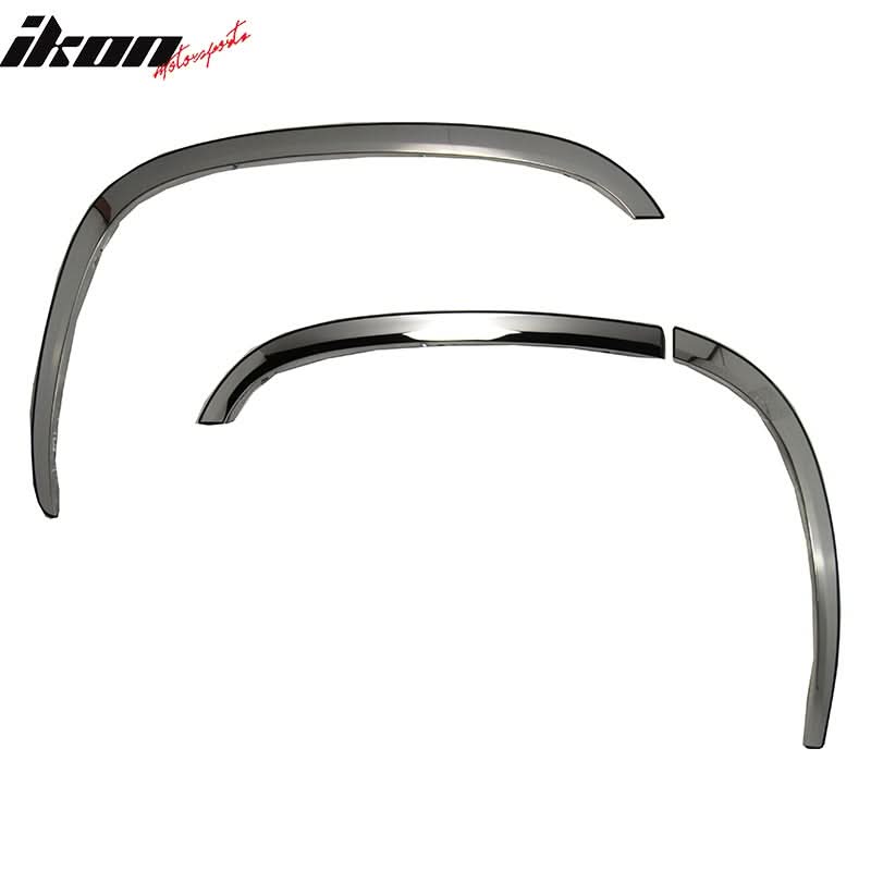 2007-2014 Chevrolet Tahoe/Yukon Polished Fender Flares Stainless Steel - Image 3