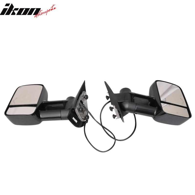 2007-2014 Silverado Sierra Tow Mirrors Power Heated Signal Light 2PC - Image 3