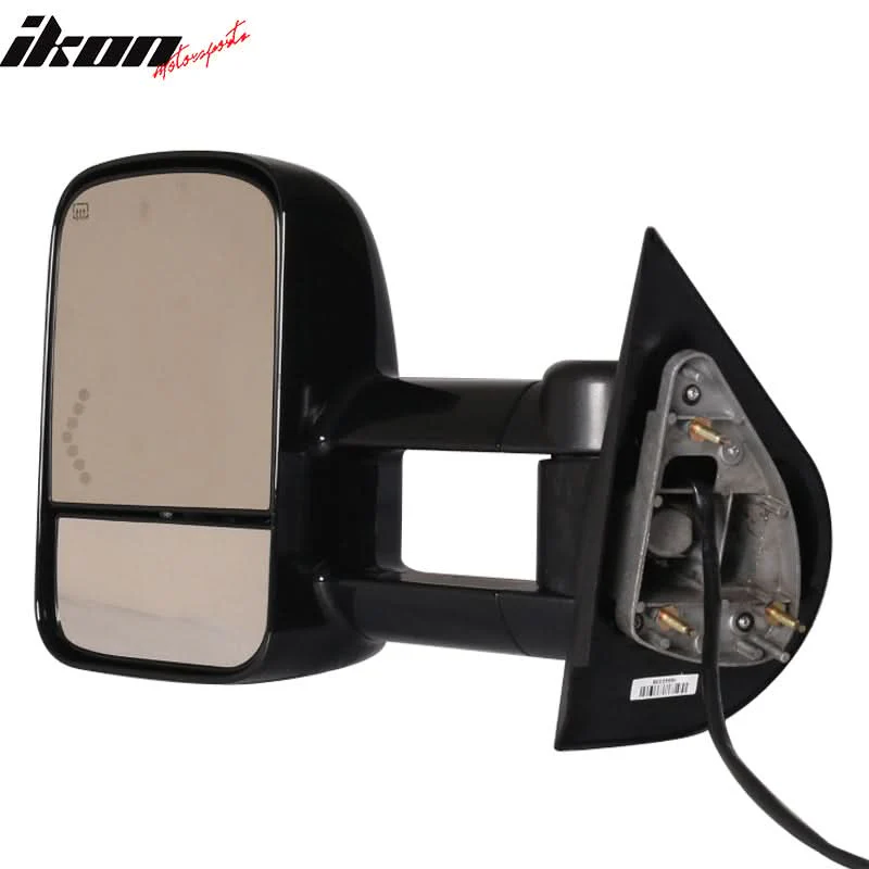 2007-2014 Silverado Sierra Tow Mirrors Power Heated Signal Light 2PC - Image 5