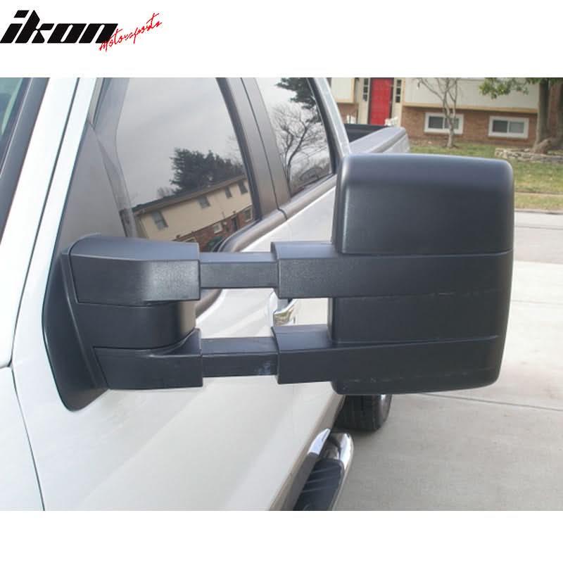 2007-2014Â F150 Tow Mirrors Power Heated Turn Signal Puddle Light 2PC - Image 3