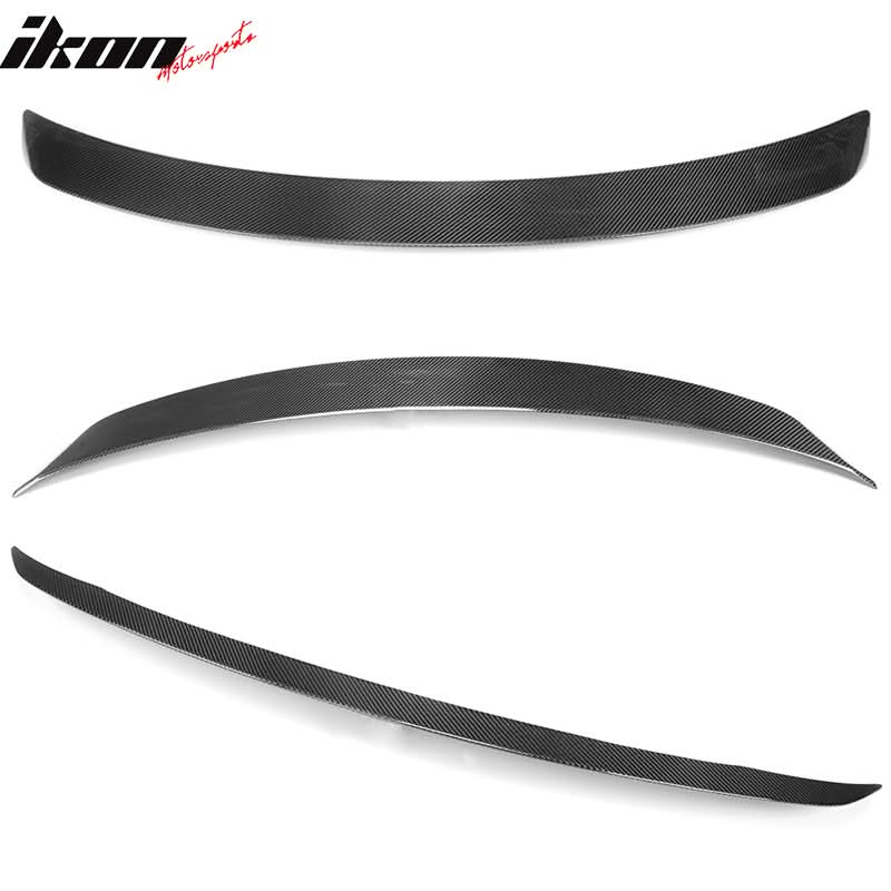 2007-2015 Infiniti G35 G25 G37 Q40 VIP Rear Trunk Spoiler Carbon Fiber - Image 8