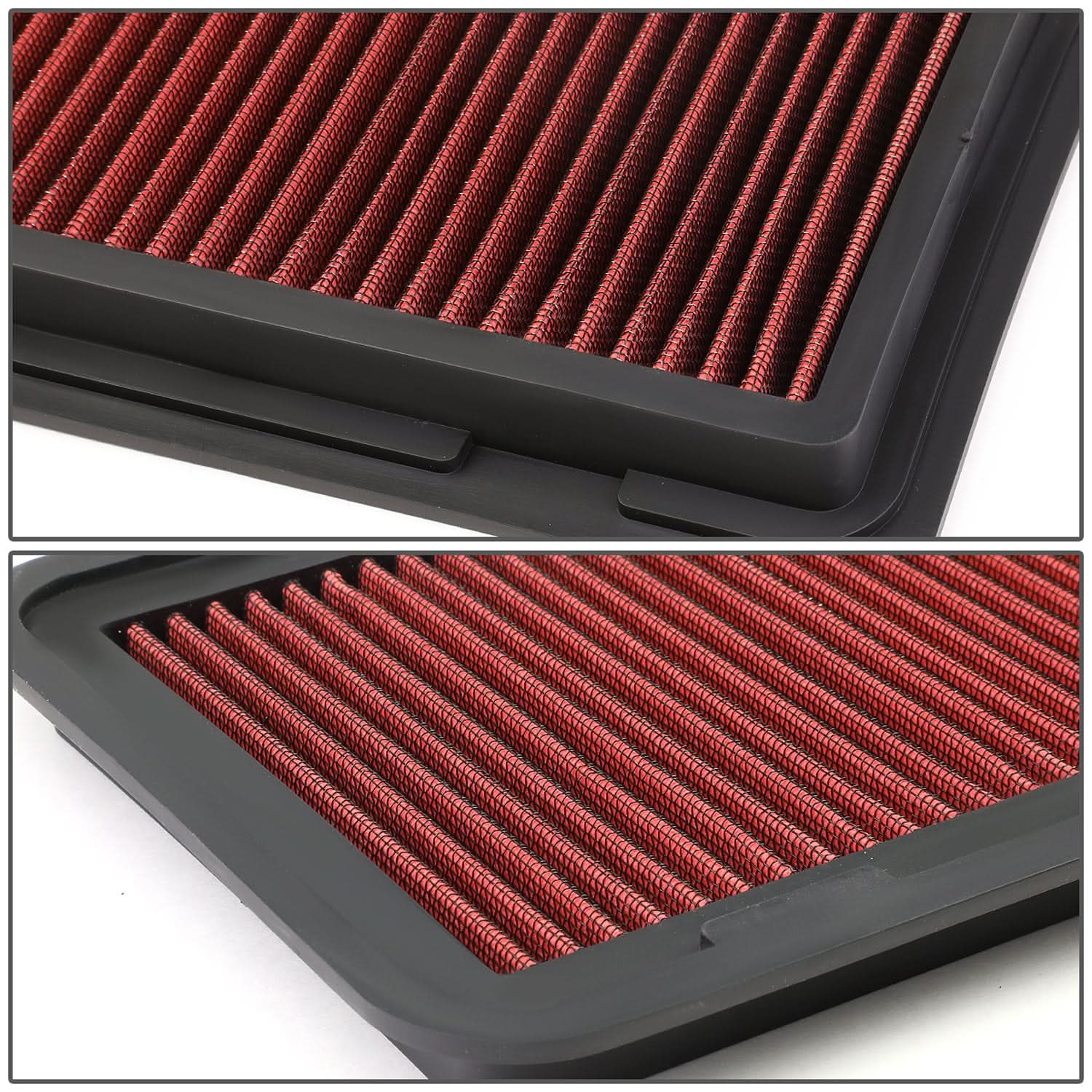 2007-2017 Toyota Engine Air Filter - Red - Image 4
