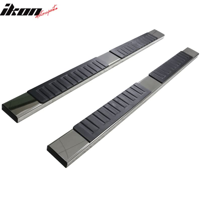2007-2018 Chevy Silverado 1500 Crew Cab OE Side Running Board Steel - Image 8