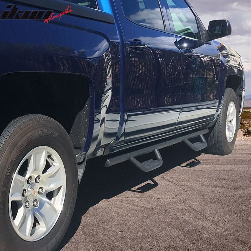 2007-2018 Chevy Silverado & GMC Sierra Crew Cab Running Board Nerf Bar - Image 3