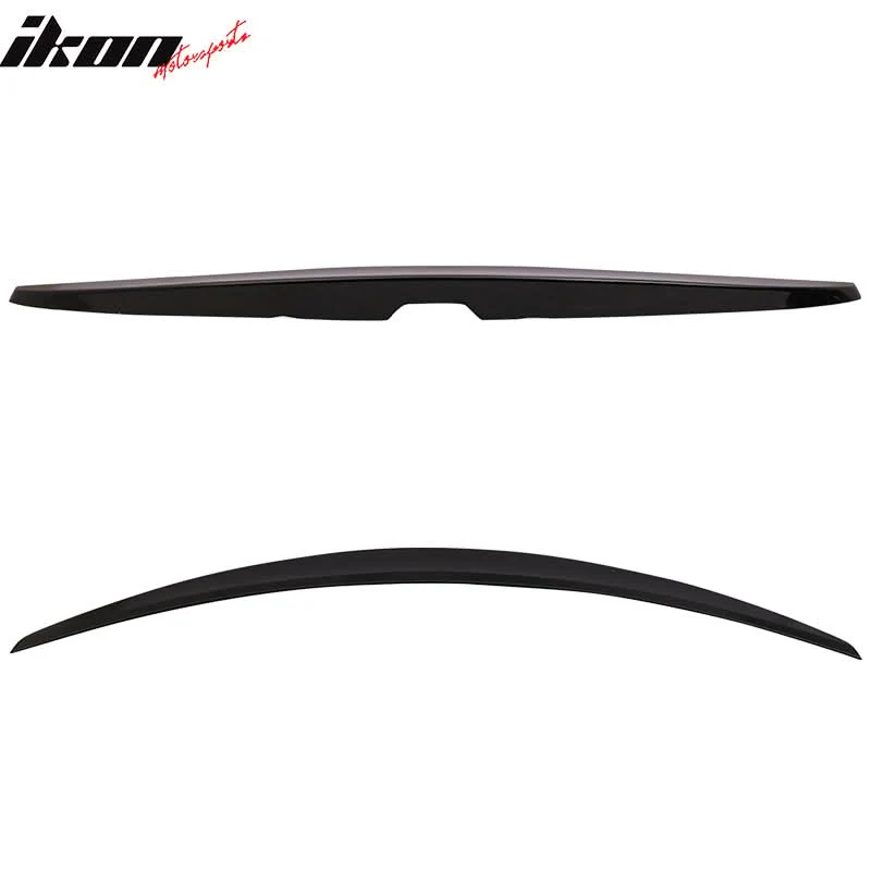 2008-12Â Honda Accord OE Painted Crystal Black Pearl Rear Spoiler Wing - Image 4
